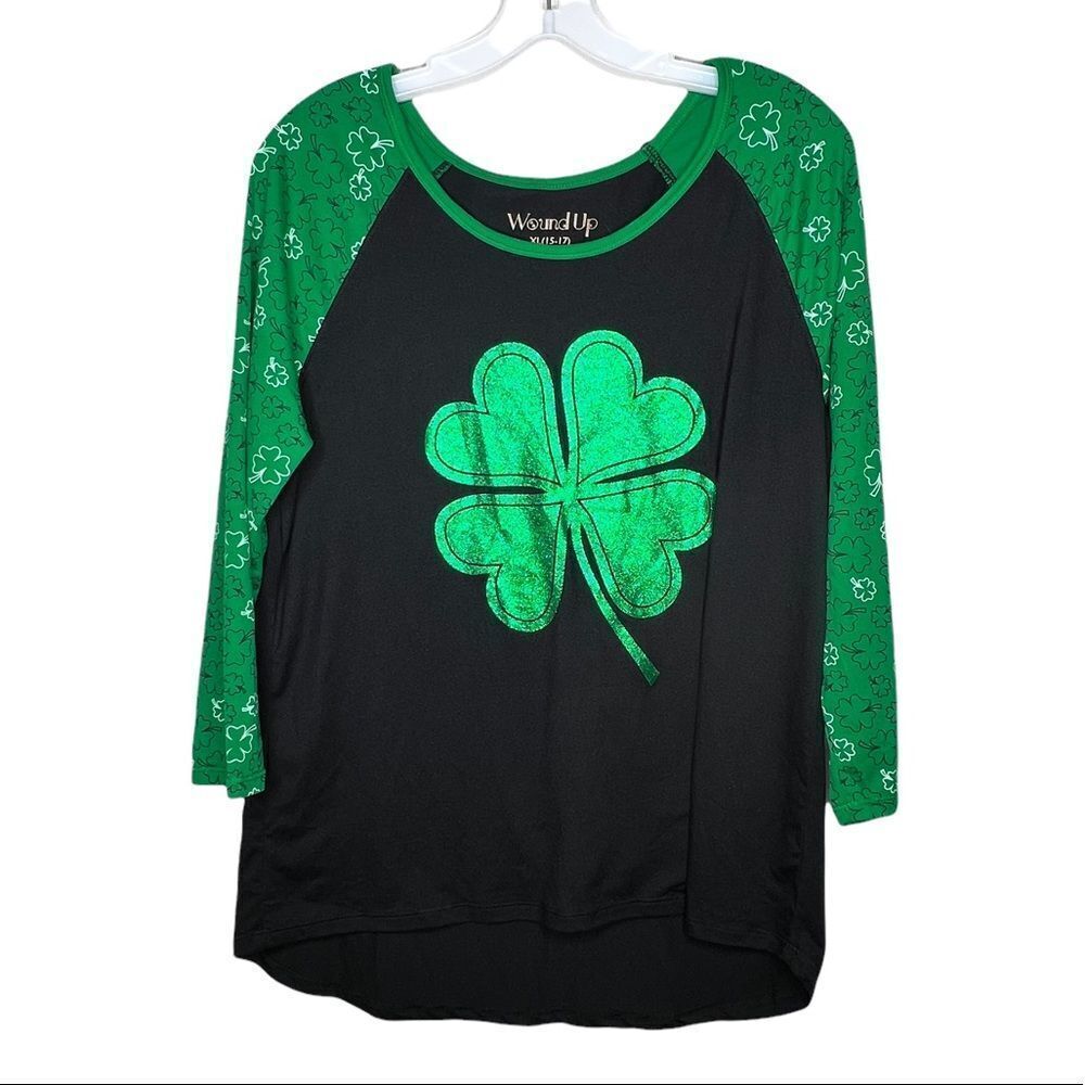 Wound Up‎ Shamrock Shirt nwt
